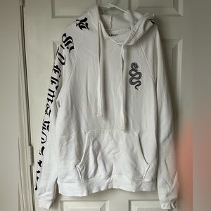 Taylor Swift White Reputation Hoodie